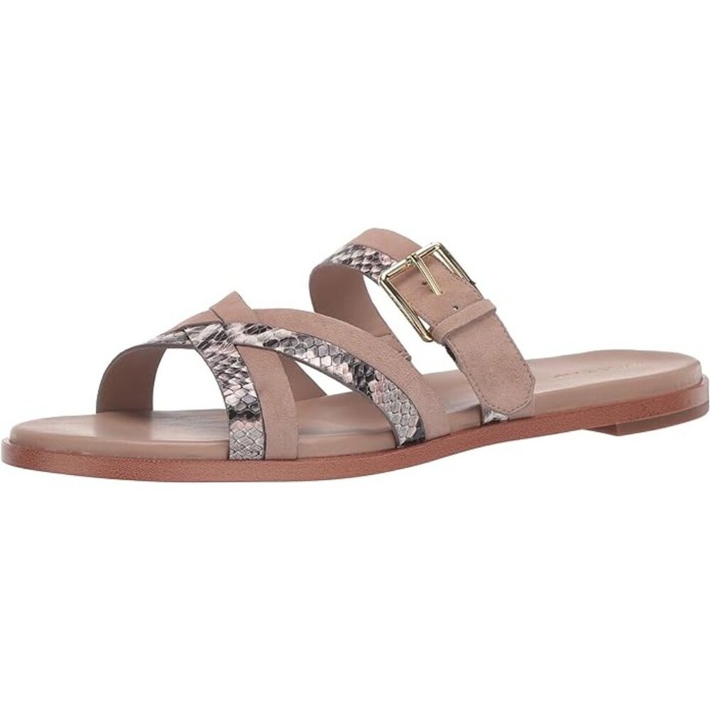 Cole Haan Women's Python-Print Fairen Grand Slide Flat Sandals Size 7.5 B - Picture 4 of 16